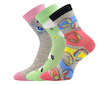 Dívčí ponožky Boma 3 páry (kocka4812) - barevná