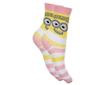 Dívčí ponožky Mimoni (EP4710) - bílá-růžová