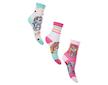 Dívčí ponožky Tlapková patrola 3 páry (vh0677-1) - barevná