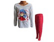 Dívčí pyžamo Kouzelná Beruška (EM303) - červeno-šedá