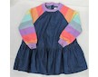 Dívčí riflové šaty Next vel. 104 - Modrá