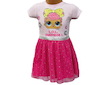 Dívčí šaty LOL (Em054) - růžovo-malinová