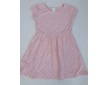 Dívčí šaty se srdíčky Palomino, vel. 134 - Růžová