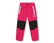 Dívčí softshellové kalhoty Kugo bez zateplení (HK2873a) - Růžová