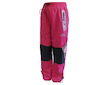 Dívčí šusťákové kalhoty Kugo (HK9005a) - tm. růžová