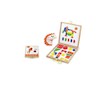 Dřevěný kufřík s magnetickými kostkami pro děti Viga - Multicolor