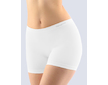 GINA dámské boxerky delší nohavička, kratší nohavička, bezešvé, klasické, jednobarevné Bamboo PureLine 03013P  - bílá  S/M - Bílá