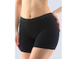 GINA dámské boxerky delší nohavička, kratší nohavička, bezešvé, klasické, jednobarevné Bamboo PureLine 03013P  - černá XL/XXL - černá