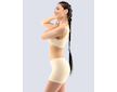GINA dámské boxerky delší nohavička, kratší nohavička, bezešvé, klasické, jednobarevné Bamboo PureLine 03013P  - tělová  M/L