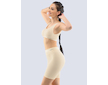 GINA dámské boxerky prodloužené, kratší nohavička, bezešvé, klasické, jednobarevné Bamboo PureLine 03017P  - tělová  M/L