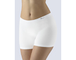 GINA dámské boxerky delší nohavička, kratší nohavička, bezešvé, klasické, jednobarevné Bamboo Soft 03016P  - bílá  L/XL