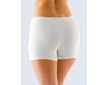 GINA dámské boxerky delší nohavička, kratší nohavička, bezešvé, klasické, jednobarevné Bamboo Soft 03016P  - bílá  L/XL