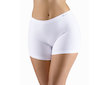GINA dámské boxerky delší nohavička, kratší nohavička, bezešvé, klasické, jednobarevné Eco Bamboo 03018P  - bílá  L/XL
