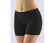 GINA dámské boxerky vyšší, kratší nohavička, bezešvé, klasické, jednobarevné Natural Bamboo  03015P  - černá kofola L/XL - černá kofola