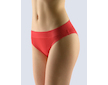 GINA dámské kalhotky bokové - brazilky, šité, jednobarevné Disco Solid 16137P  - červená  34/36 - Červená
