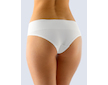 GINA dámské kalhotky francouzské, bezešvé, bokové, jednobarevné Bamboo Natural 04022P  - bílá purpurová M/L