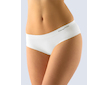 GINA dámské kalhotky francouzské, bezešvé, bokové, jednobarevné Bamboo PureLine 04015P  - bílá  M/L