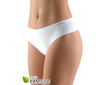 GINA dámské kalhotky francouzské, bezešvé, bokové, jednobarevné Eco Bamboo 04027P  - bílá  M/L - Bílá