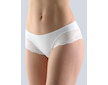 GINA dámské kalhotky francouzské, šité, bokové, s krajkou, jednobarevné Sensuality 14128P  - bílá  34/36 - Bílá