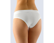 GINA dámské kalhotky francouzské, šité, bokové, jednobarevné Disco Solid 14122P  - bílá  34/36