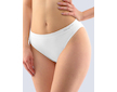 GINA dámské kalhotky klasické s úzkým bokem, úzký bok, bezešvé, jednobarevné Bamboo PureLine 00018P  - bílá  L/XL - Bílá