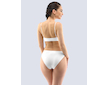 GINA dámské kalhotky klasické s úzkým bokem, úzký bok, bezešvé, jednobarevné Bamboo PureLine 00018P  - bílá  S/M