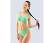 GINA dámské kalhotky klasické s úzkým bokem, úzký bok, bezešvé, jednobarevné Bamboo PureLine 00018P  - sv. zelená  M/L