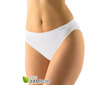 GINA dámské kalhotky klasické s úzkým bokem, úzký bok, bezešvé, jednobarevné Eco Bamboo 00037P  - bílá  M/L - Bílá