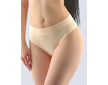 GINA dámské kalhotky klasické s úzkým bokem, úzký bok, šité, jednobarevné Disco Solid 10252P  - tělová  42/44 - tělová