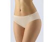 GINA dámské kalhotky klasické, širší bok, bezešvé, jednobarevné Bamboo Soft 00047P  - tělová  M/L - tělová