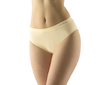 GINA dámské kalhotky klasické, širší bok, bezešvé, jednobarevné Eco Bamboo 00038P  - tělová  L/XL - tělová