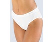 GINA dámské kalhotky klasické, širší bok, bezešvé, jednobarevné MicroBavlna 00008P  - bílá  L/XL - Bílá