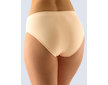 GINA dámské kalhotky klasické, širší bok, bezešvé, jednobarevné MicroBavlna 00008P  - tělová  L/XL