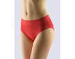 GINA dámské kalhotky klasické, širší bok, šité, jednobarevné Disco XIV 10231P  - červená  38/40 - Červená