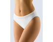 GINA dámské kalhotky klasické, širší bok, šité, s krajkou, jednobarevné  10208P  - bílá  50/52 - Bílá