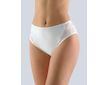 GINA dámské kalhotky klasické, širší bok, šité, s krajkou Delicate 10215P  - bílá  46/48 - Bílá