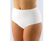 GINA dámské kalhotky klasické ve větších velikostech, větší velikosti, šité, jednobarevné  11049P  - bílá  50/52 - Bílá