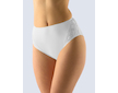 GINA dámské kalhotky klasické ve větších velikostech, větší velikosti, šité, s krajkou, jednobarevné  11066P  - bílá  42/44 - Bílá