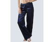 GINA dámské kalhoty dlouhé rovné základní délka, šité, klasické, jednobarevné  96084P  - lékořice  L