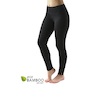 GINA dámské legíny dlouhé sportovní, šité, klasické, jednobarevné ECO Bamboo Sport 95035P  - černá  M/L - černá