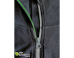 GINA dámské mikina s dlouhým rukávem a kapucí, dlouhý rukáv, šité, jednobarevné ECO Bamboo Sport 99007P  - černá  L