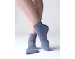 GINA dámské ponožky střední, bezešvé, jednobarevné Bambusové ponožky 82001P  - tm. šedá  38/41 - tm. šedá