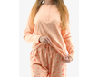GINA dámské pyžamo dlouhé dámské, šité, s potiskem Pyžama 2022 19143P  - lichi jaspis L