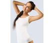 GINA dámské tílko prodloužené, širší ramínka, bezešvé, jednobarevné Bamboo PureLine 08021P  - bílá  M/L - Bílá
