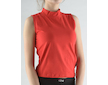 GINA dámské tričko bez rukávů, skampolo, šité, jednobarevné  98016P  - třešňová  M - třešňová