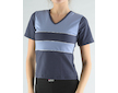 GINA dámské tričko s krátkým rukávem, krátký rukáv, šité  98003P  - tm.popel ocelová M - tm.popel ocelová