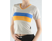 GINA dámské tričko s krátkým rukávem, krátký rukáv, šité  98009P  - písková oranžová L