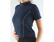 GINA dámské tričko s krátkým rukávem, krátký rukáv, šité  98019P  - lékořice ocelová S