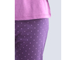 GINA dětské pyžamo 3/4 dívčí, 3/4 kalhoty, šité, s potiskem Pyžama 2021 29004P  - ametyst hypermangan 140/146