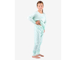 GINA dětské pyžamo dlouhé dívčí, šité, s potiskem Pyžama 2022 29007P  - aqua akvamarín 152/158 - aqua akvamarín